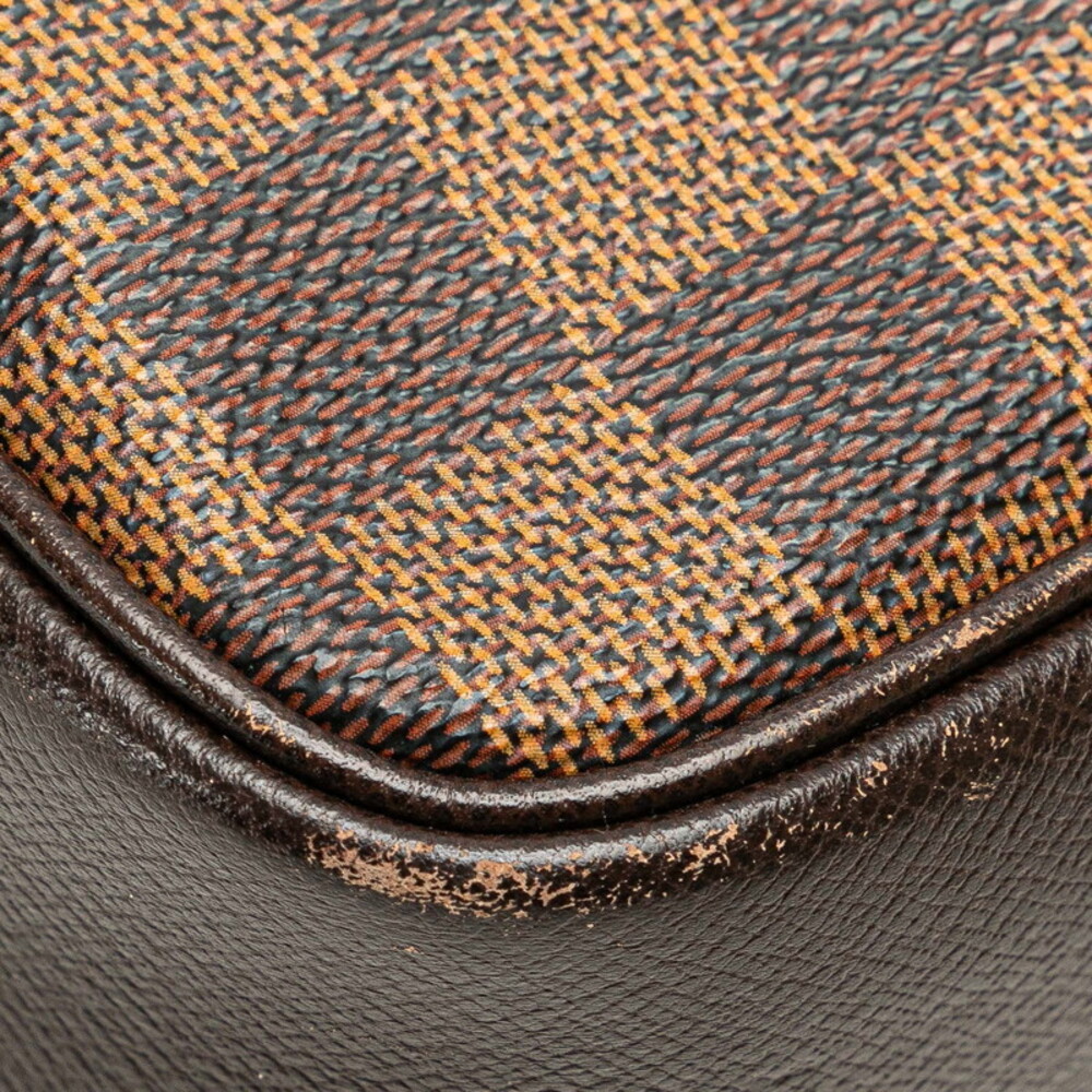Louis Vuitton Truss Makeup Handbag Accessory Brown Leather - Picture 5 of 8